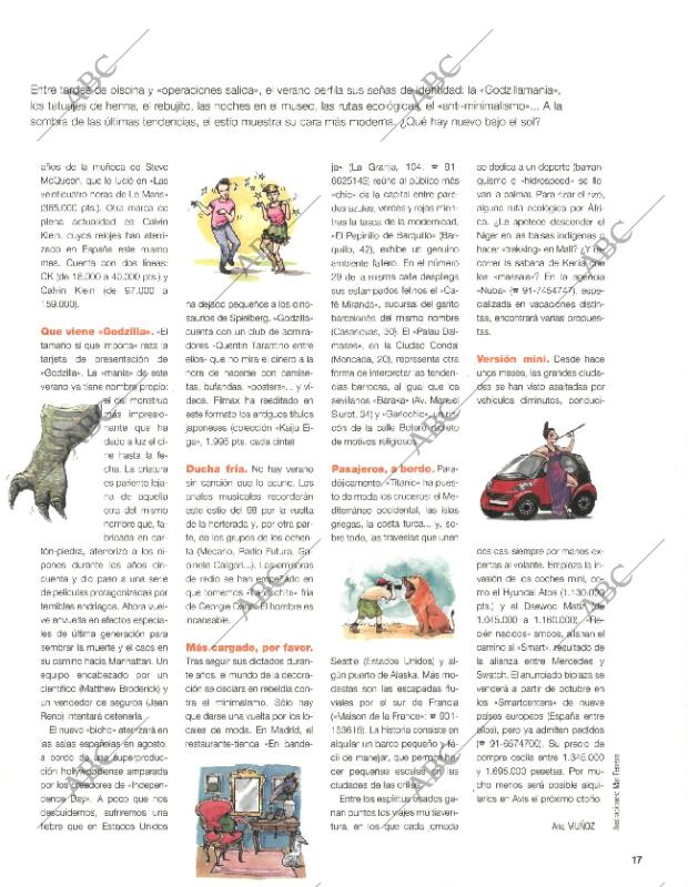 BLANCO Y NEGRO MADRID 26-07-1998 página 17