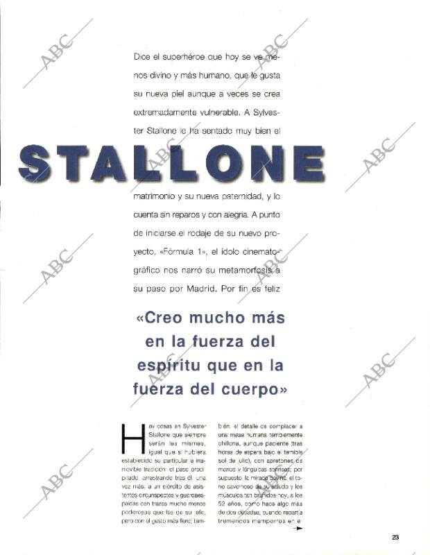 BLANCO Y NEGRO MADRID 26-07-1998 página 23