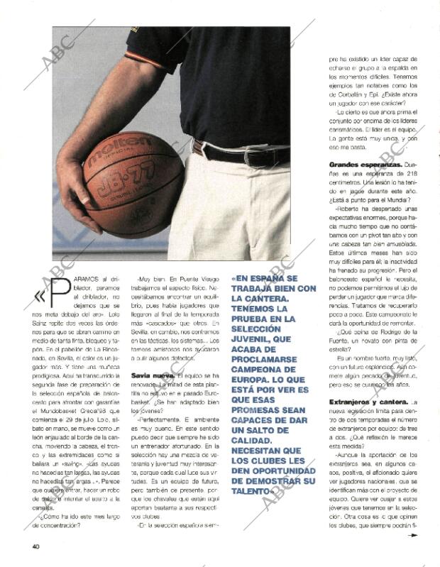BLANCO Y NEGRO MADRID 26-07-1998 página 40