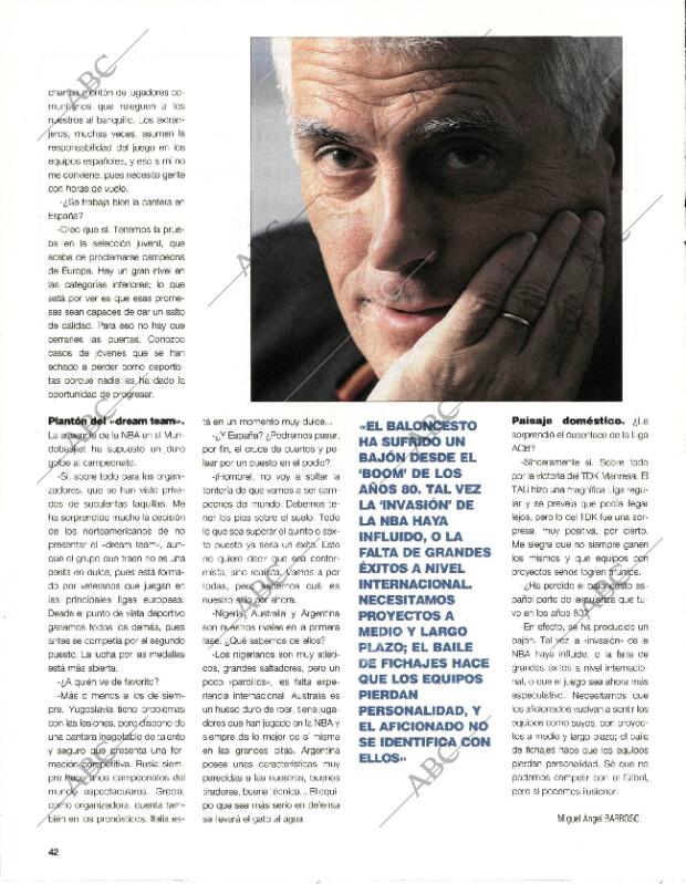 BLANCO Y NEGRO MADRID 26-07-1998 página 42