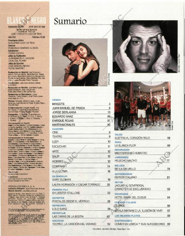 BLANCO Y NEGRO MADRID 26-07-1998 página 5