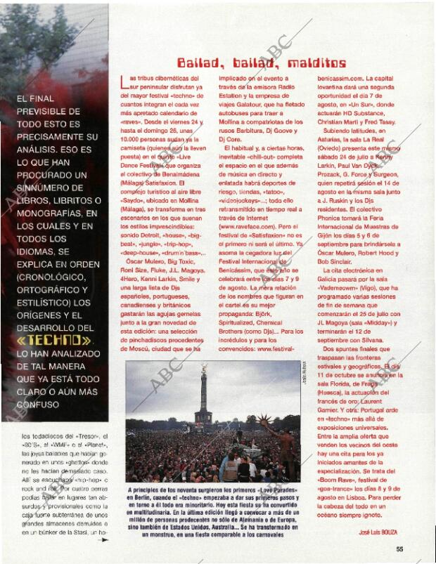 BLANCO Y NEGRO MADRID 26-07-1998 página 55