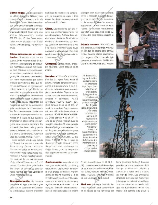 BLANCO Y NEGRO MADRID 26-07-1998 página 64