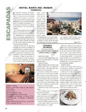 BLANCO Y NEGRO MADRID 26-07-1998 página 84