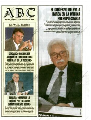 ABC MADRID 01-08-1998 página 1