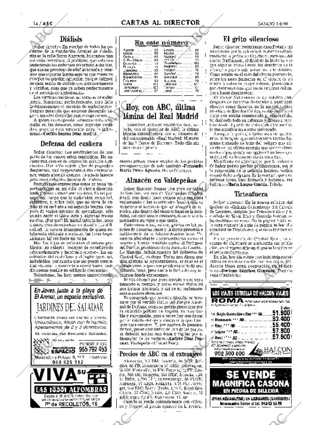 ABC MADRID 01-08-1998 página 14