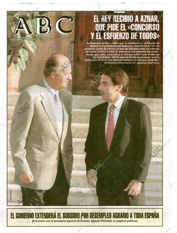 ABC MADRID 02-08-1998 página 1