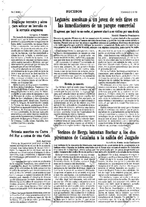 ABC MADRID 02-08-1998 página 84