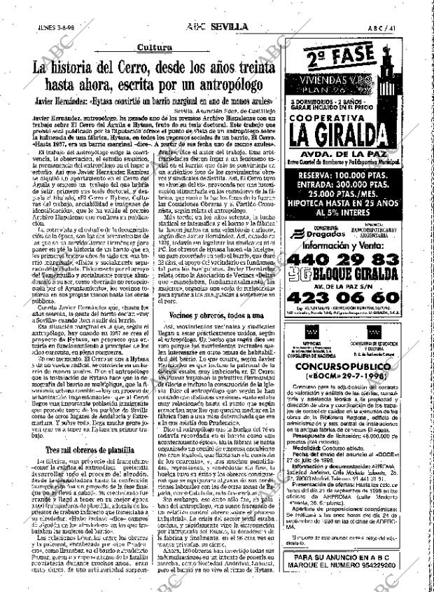 ABC SEVILLA 03-08-1998 página 41