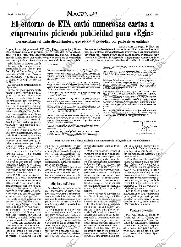 ABC MADRID 04-08-1998 página 19