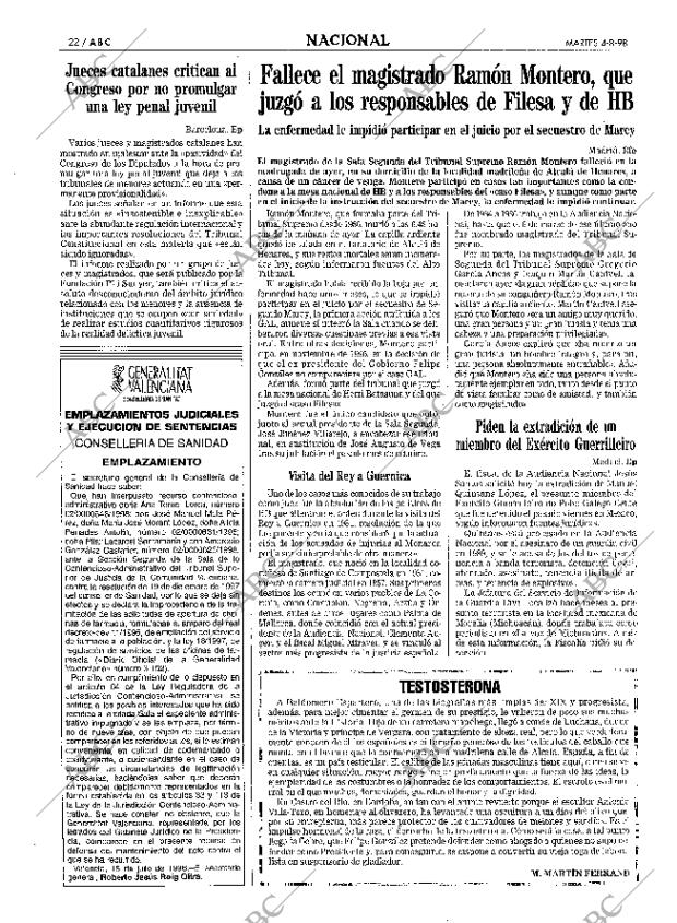 ABC MADRID 04-08-1998 página 22