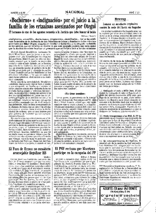 ABC MADRID 04-08-1998 página 23