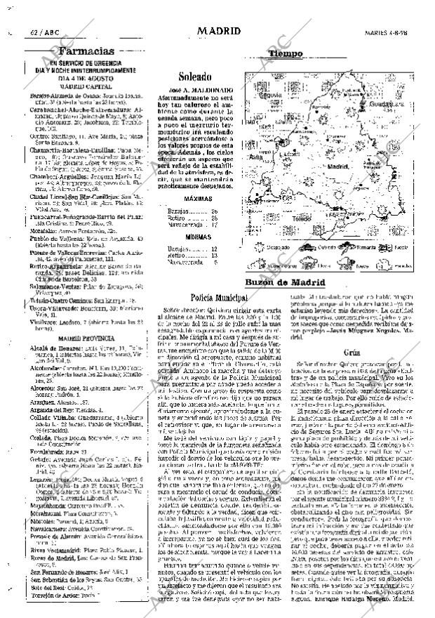 ABC MADRID 04-08-1998 página 62