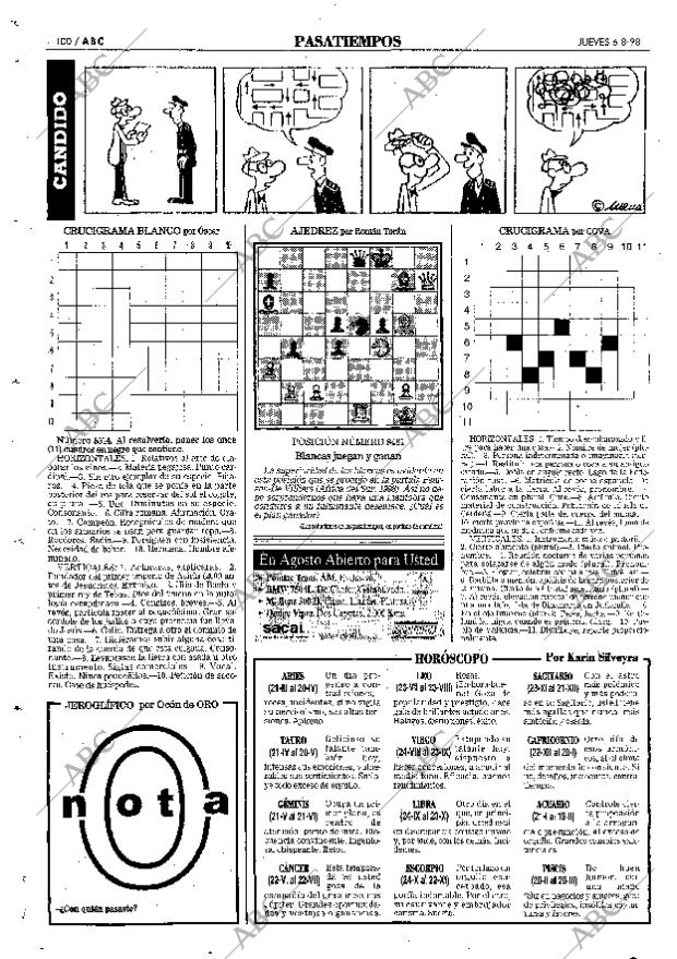 ABC MADRID 06-08-1998 página 100