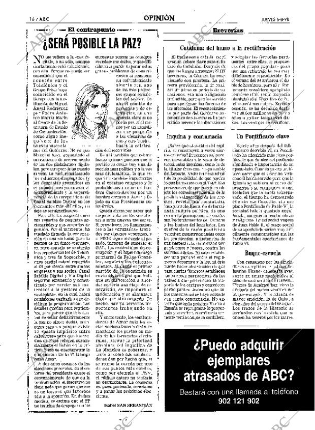 ABC MADRID 06-08-1998 página 16