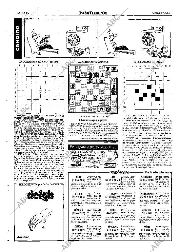 ABC MADRID 07-08-1998 página 100