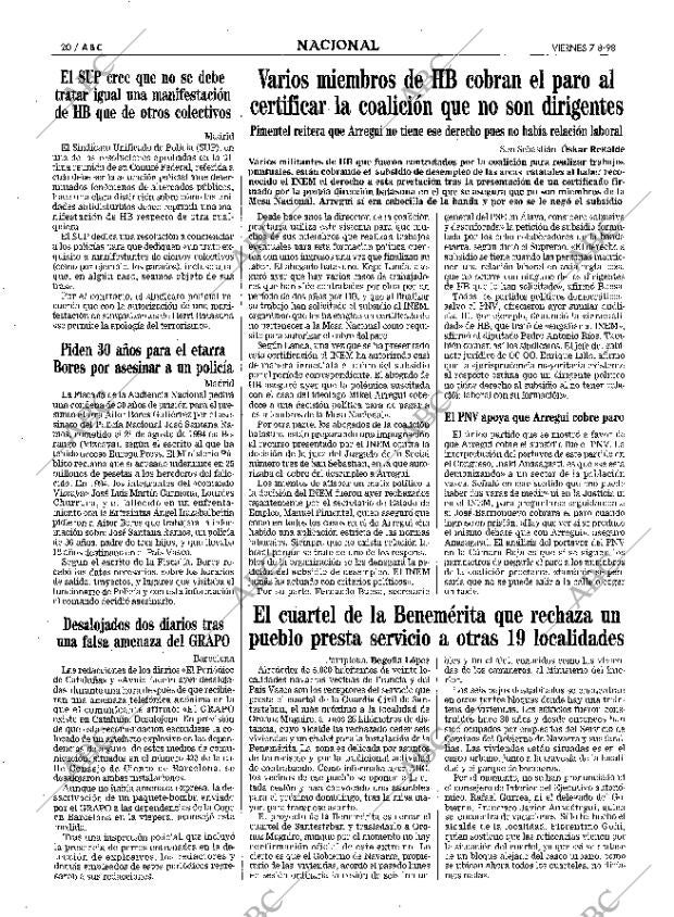 ABC MADRID 07-08-1998 página 20
