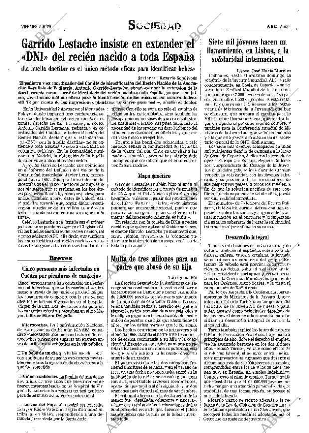 ABC MADRID 07-08-1998 página 65