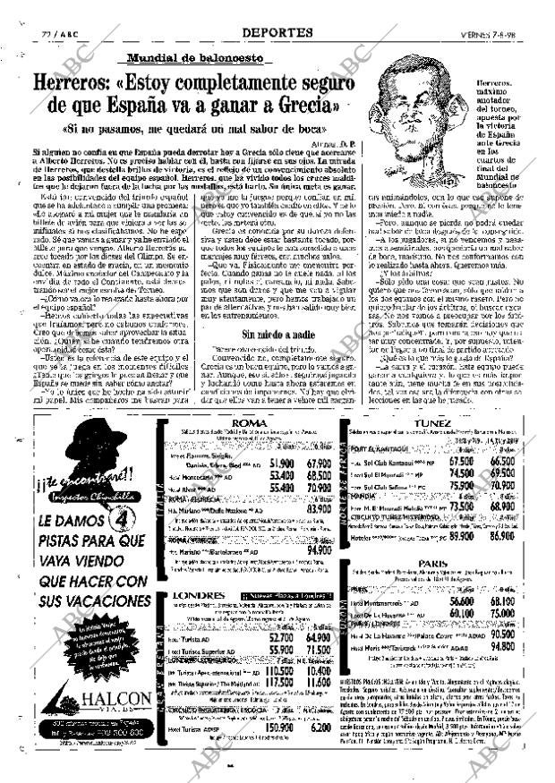ABC MADRID 07-08-1998 página 72