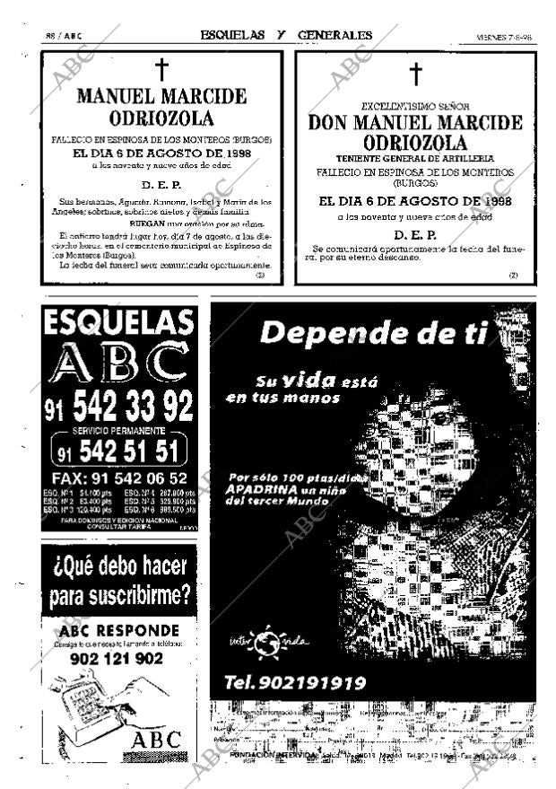ABC MADRID 07-08-1998 página 88