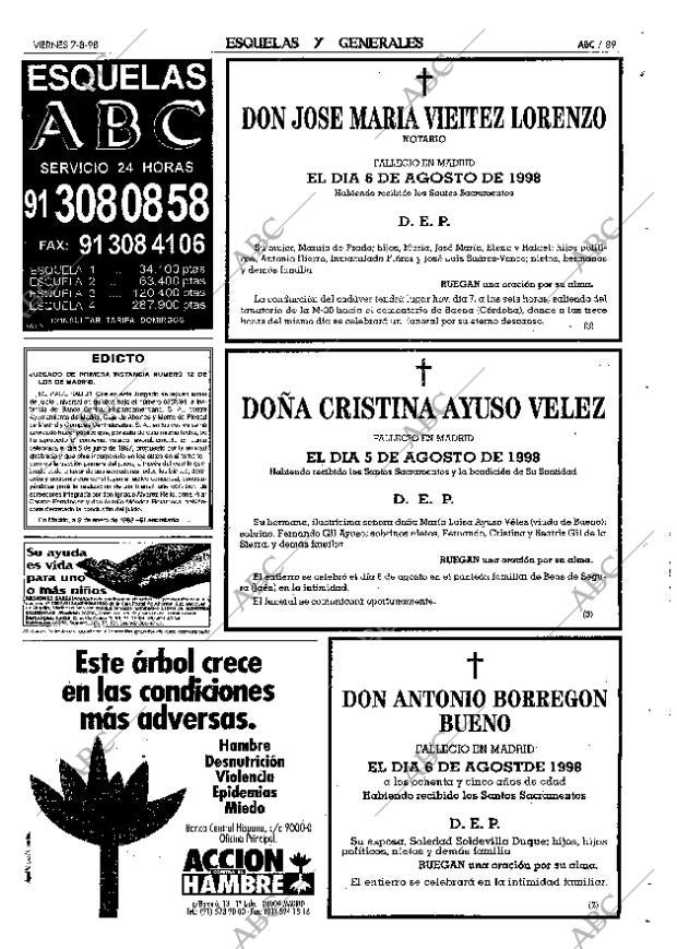 ABC MADRID 07-08-1998 página 89