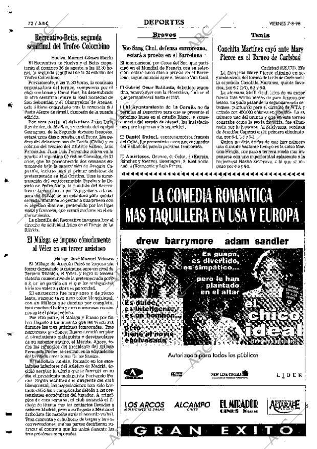 ABC SEVILLA 07-08-1998 página 72