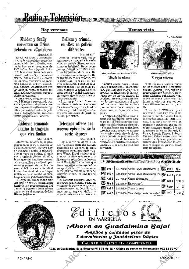 ABC MADRID 08-08-1998 página 100