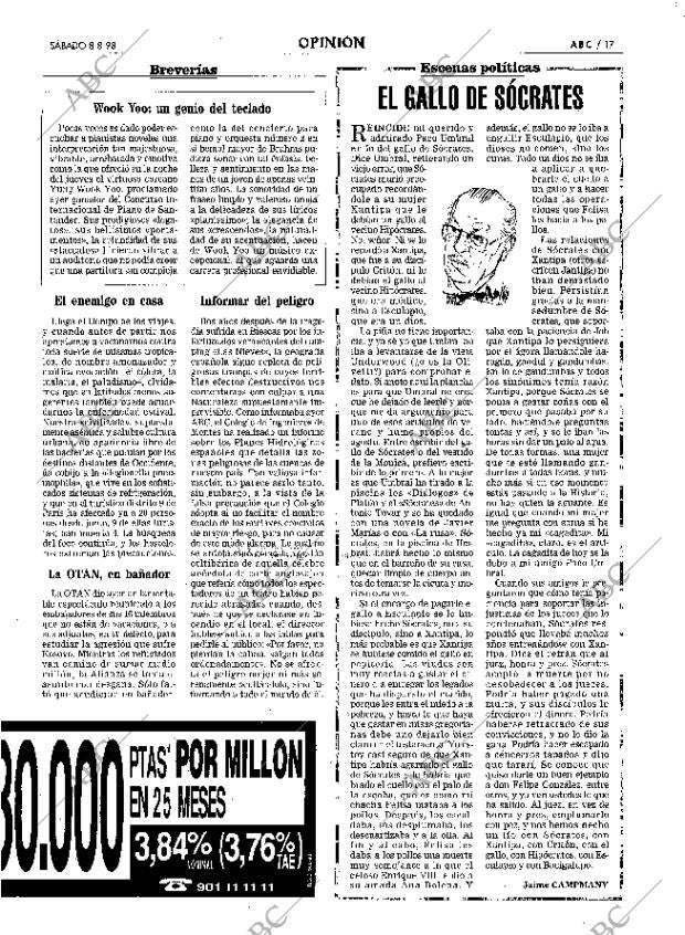 ABC MADRID 08-08-1998 página 17