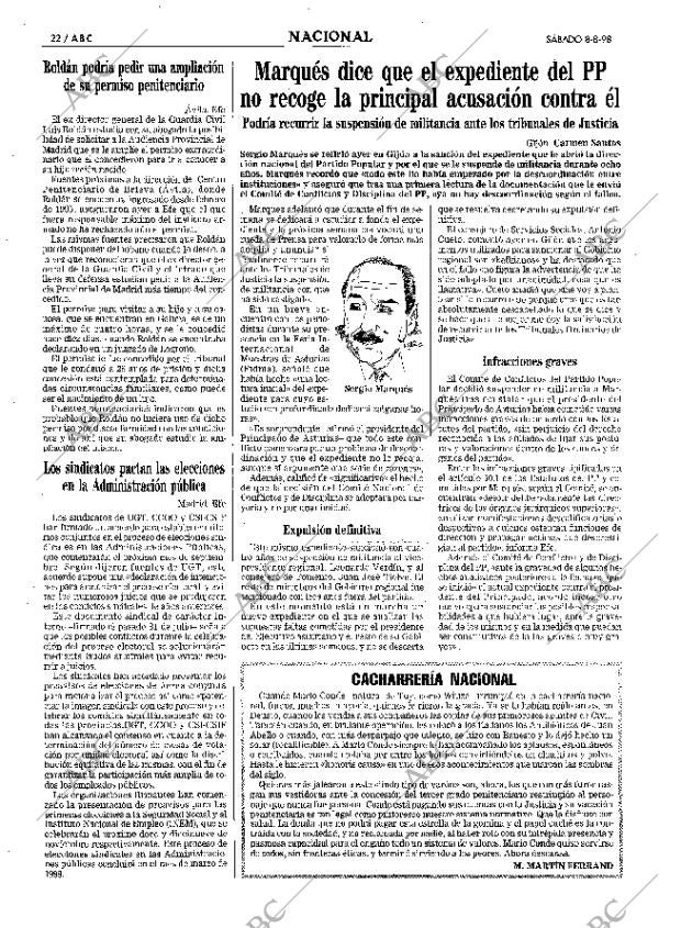 ABC MADRID 08-08-1998 página 22