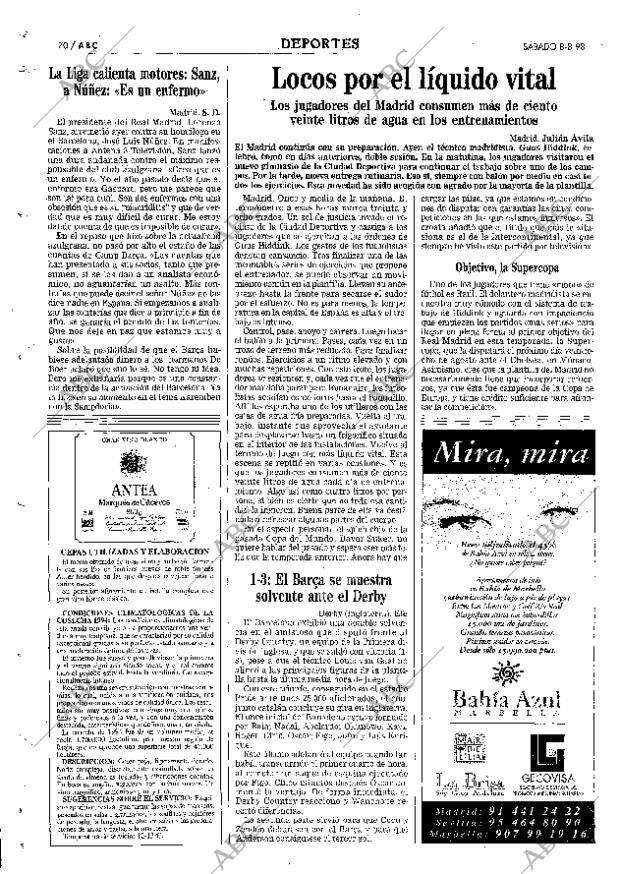ABC MADRID 08-08-1998 página 70