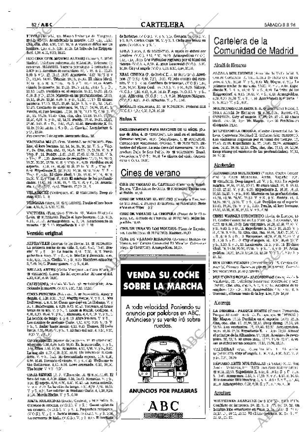 ABC MADRID 08-08-1998 página 82