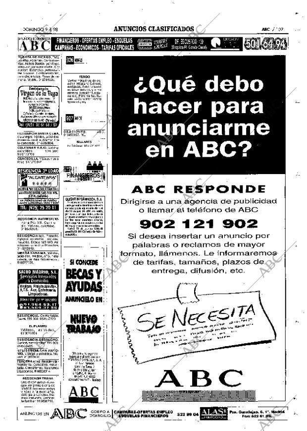 ABC MADRID 09-08-1998 página 107