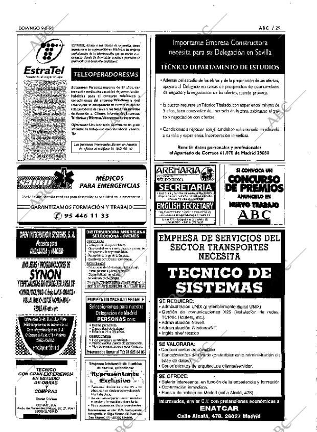 ABC MADRID 09-08-1998 página 29