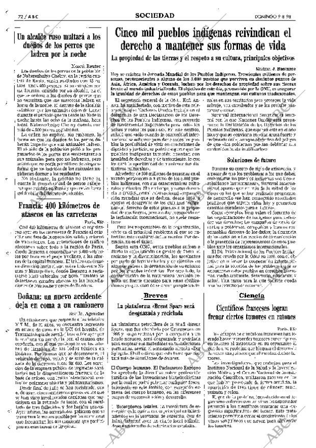 ABC MADRID 09-08-1998 página 72
