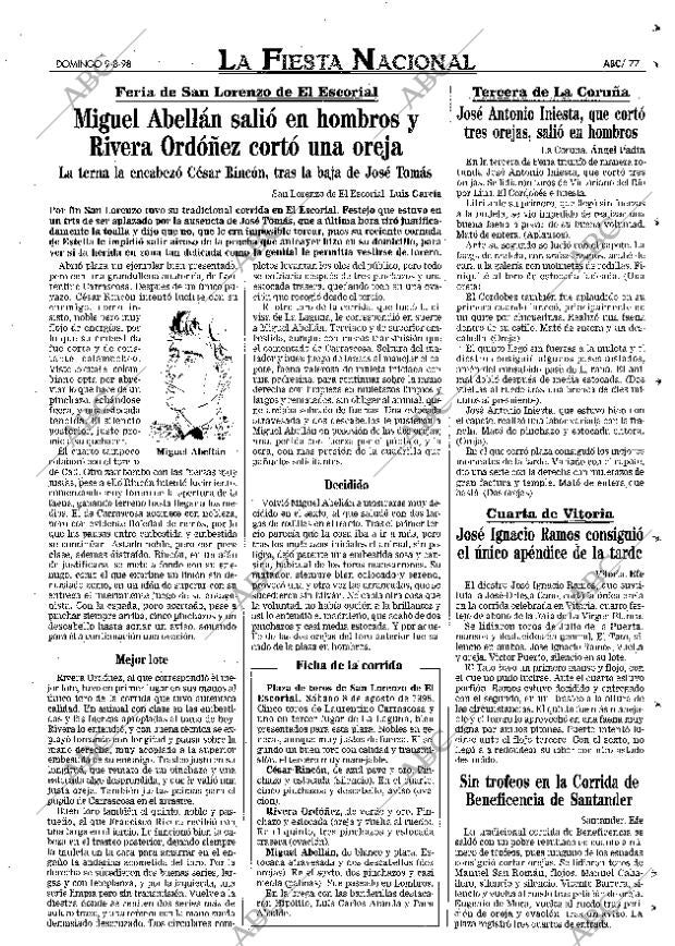ABC MADRID 09-08-1998 página 77