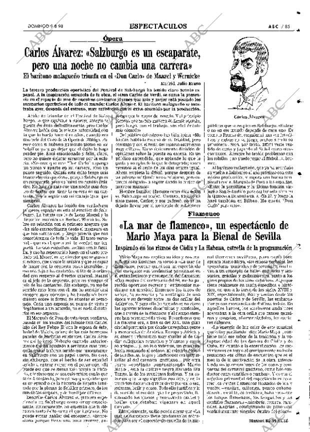 ABC MADRID 09-08-1998 página 85