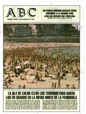ABC MADRID 10-08-1998 página 1