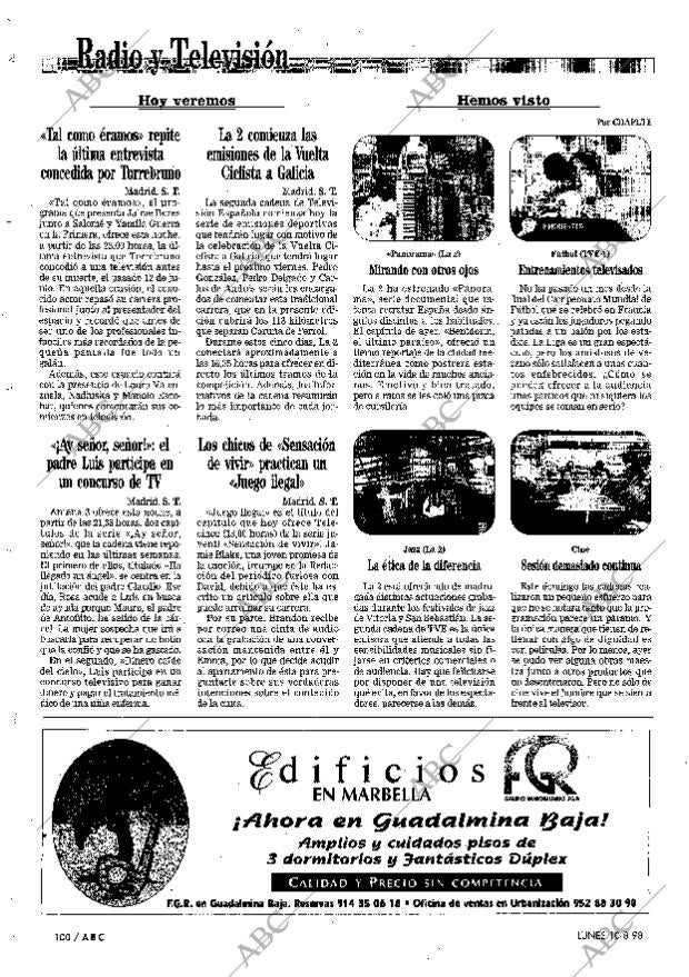 ABC MADRID 10-08-1998 página 100