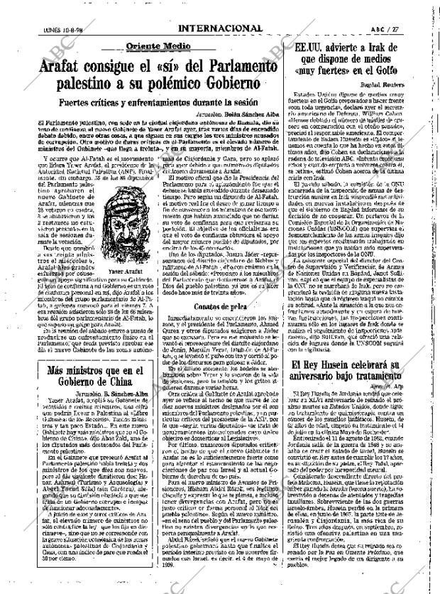 ABC MADRID 10-08-1998 página 27