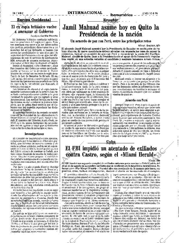 ABC MADRID 10-08-1998 página 28
