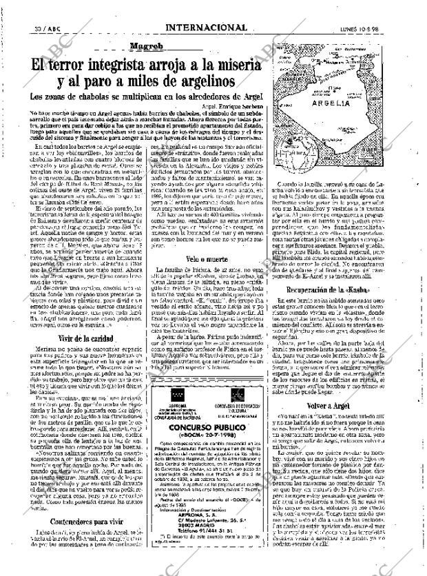 ABC MADRID 10-08-1998 página 30