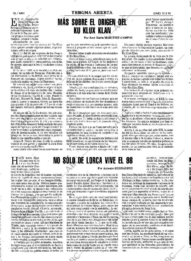 ABC MADRID 10-08-1998 página 36