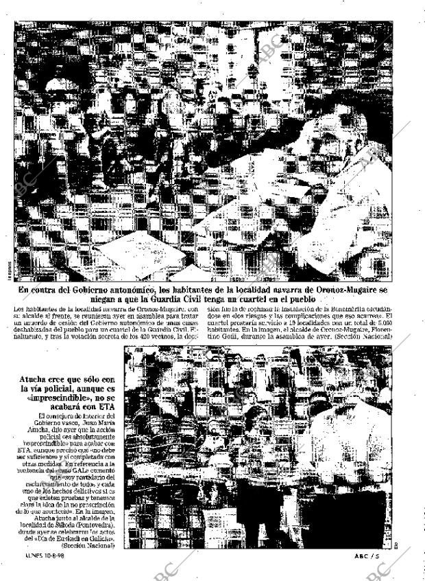 ABC MADRID 10-08-1998 página 5