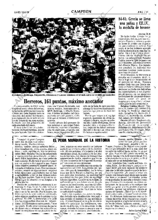 ABC MADRID 10-08-1998 página 61