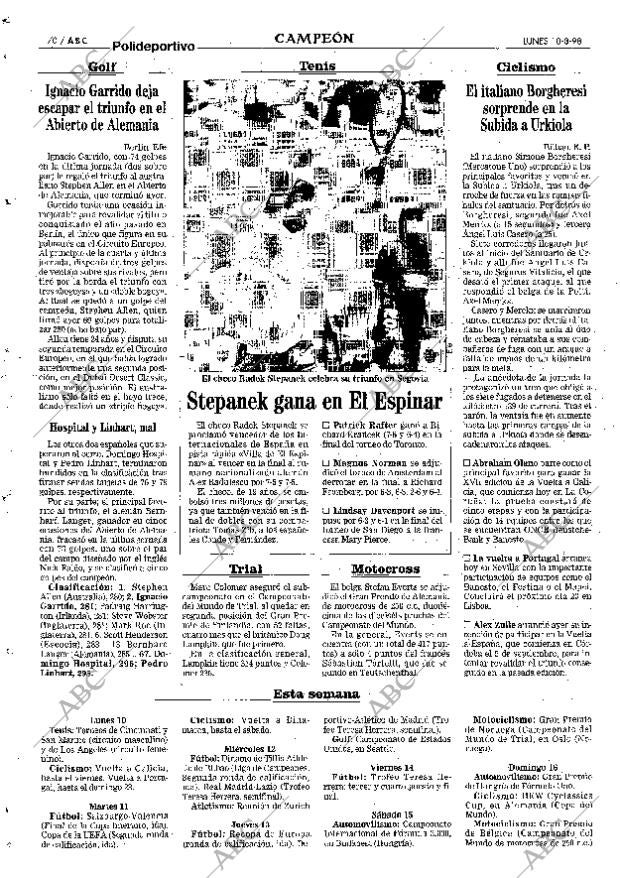 ABC MADRID 10-08-1998 página 70