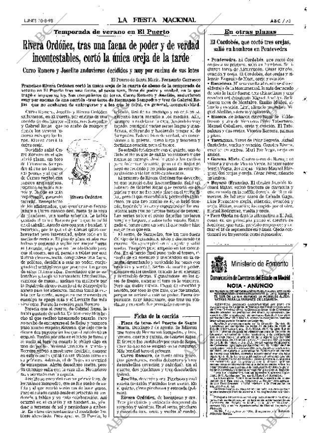 ABC MADRID 10-08-1998 página 73