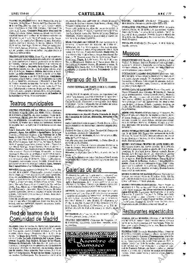 ABC MADRID 10-08-1998 página 77
