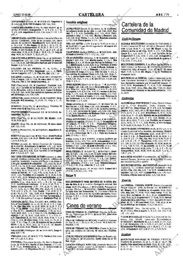 ABC MADRID 10-08-1998 página 79