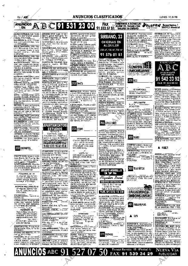 ABC MADRID 10-08-1998 página 86