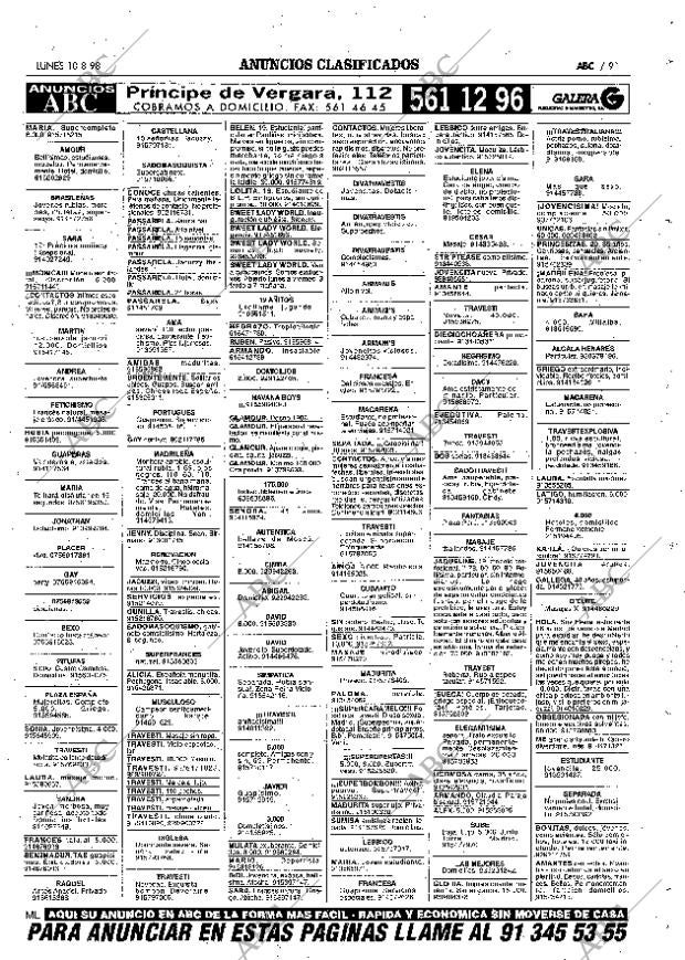 ABC MADRID 10-08-1998 página 91